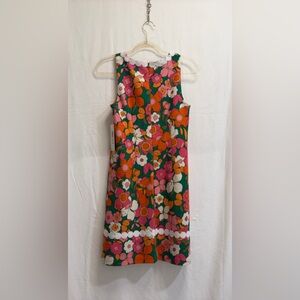 Eliza j floral midi